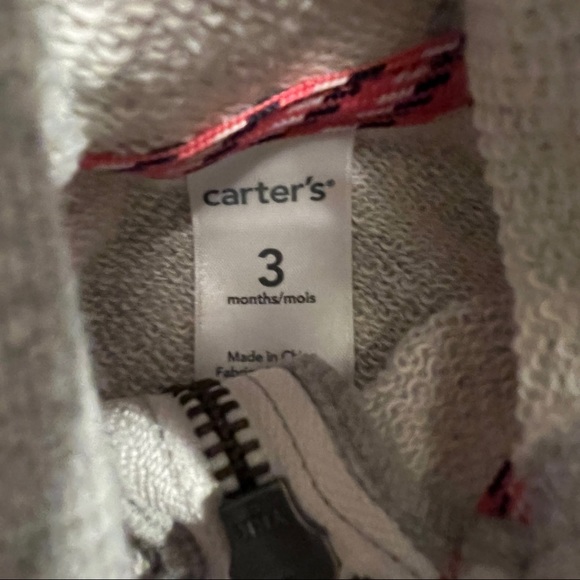 Carter’s 3m Gray Sweatpants and Hoodie - Picture 7 of 7
